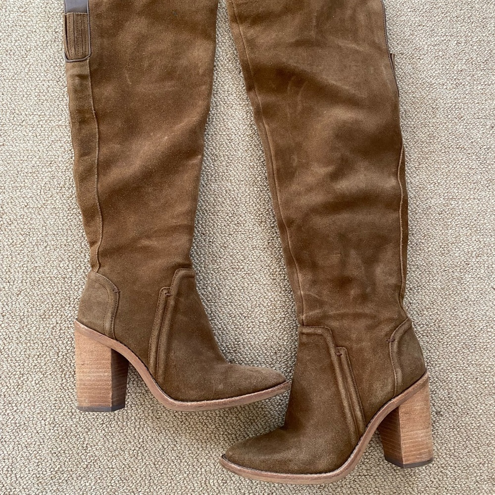 Vince Camuto Over the knee suede boots